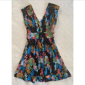 Tibi Bright Floral Dress S